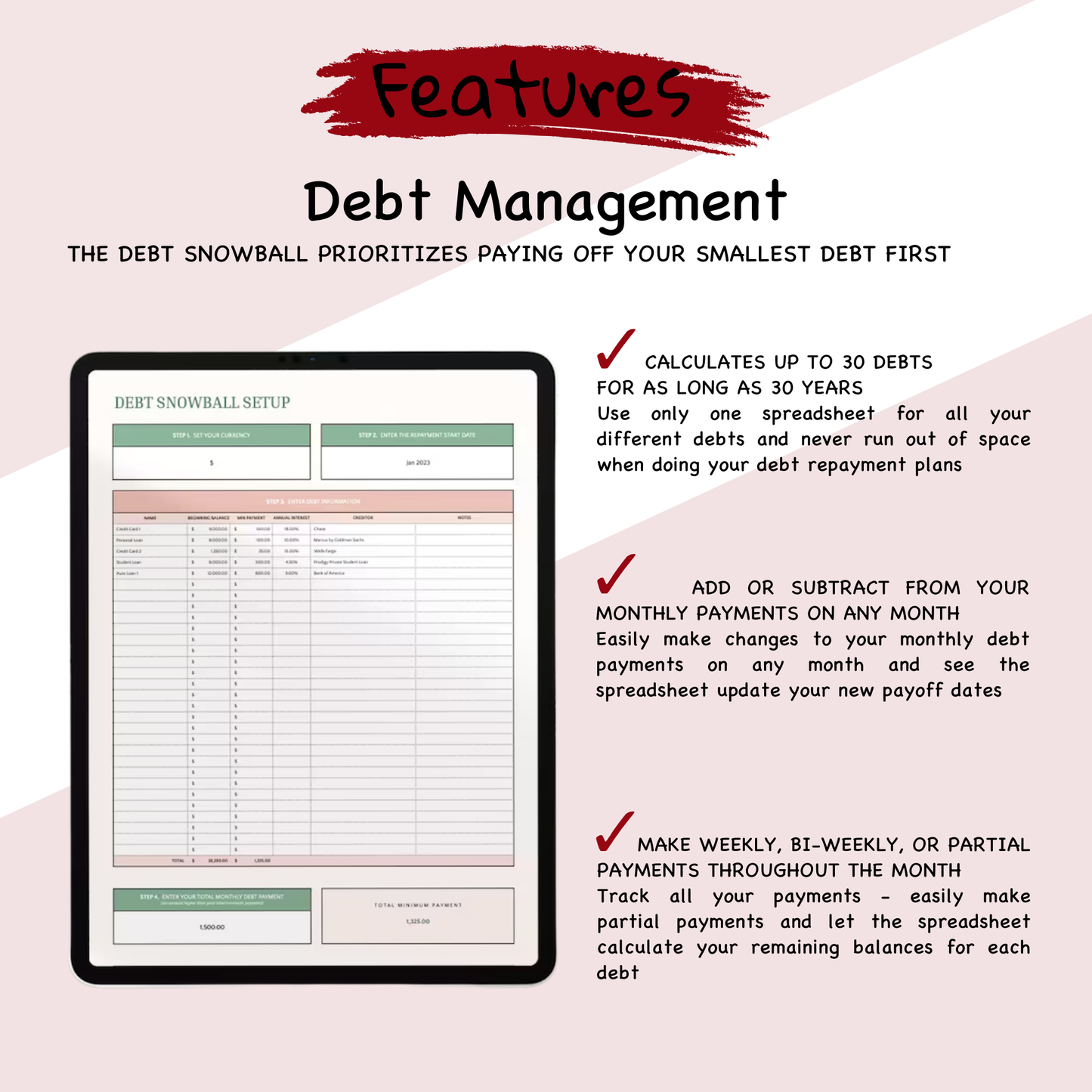 Debt Snowball Sheet