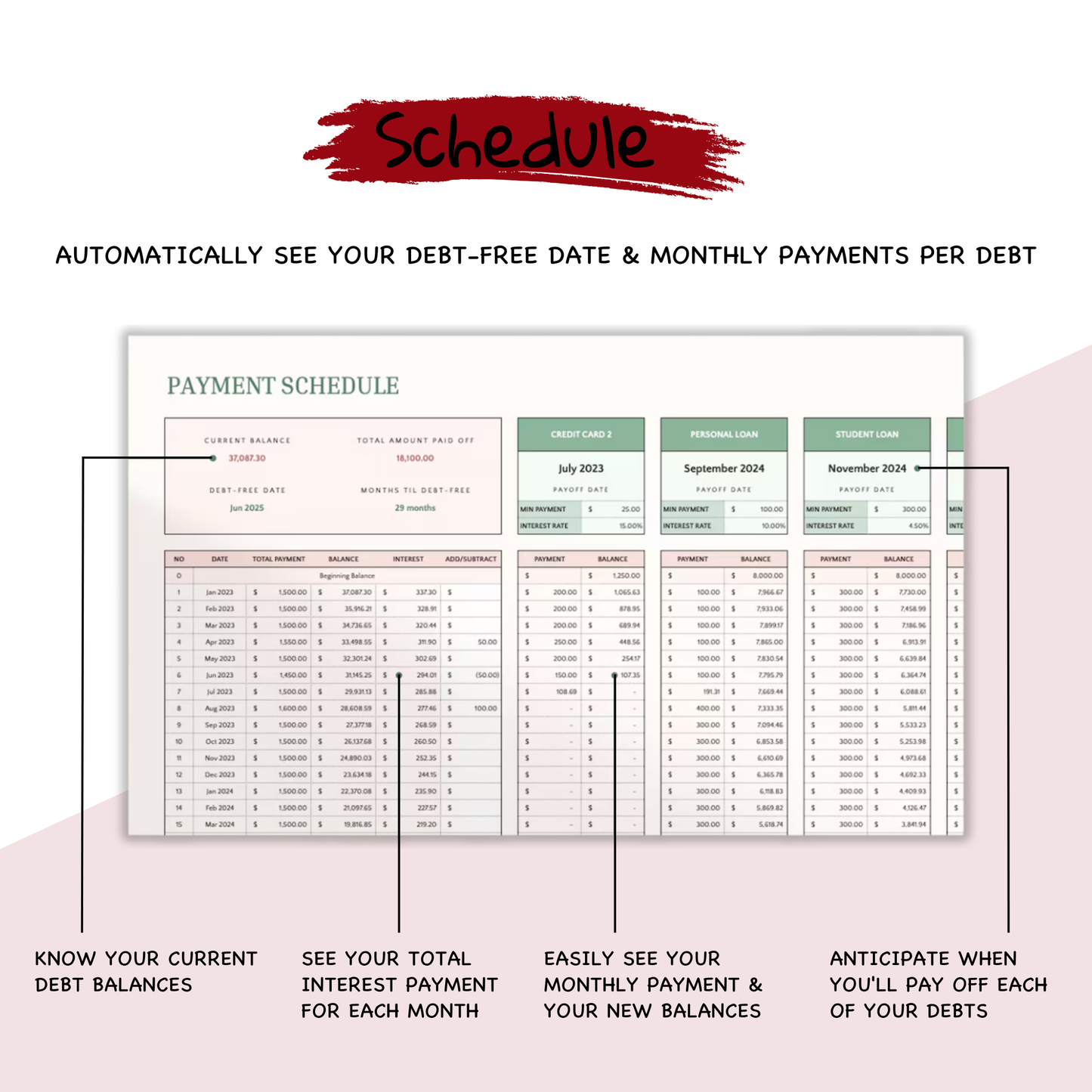 Debt Snowball Sheet