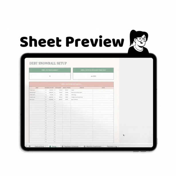 Debt Snowball Sheet