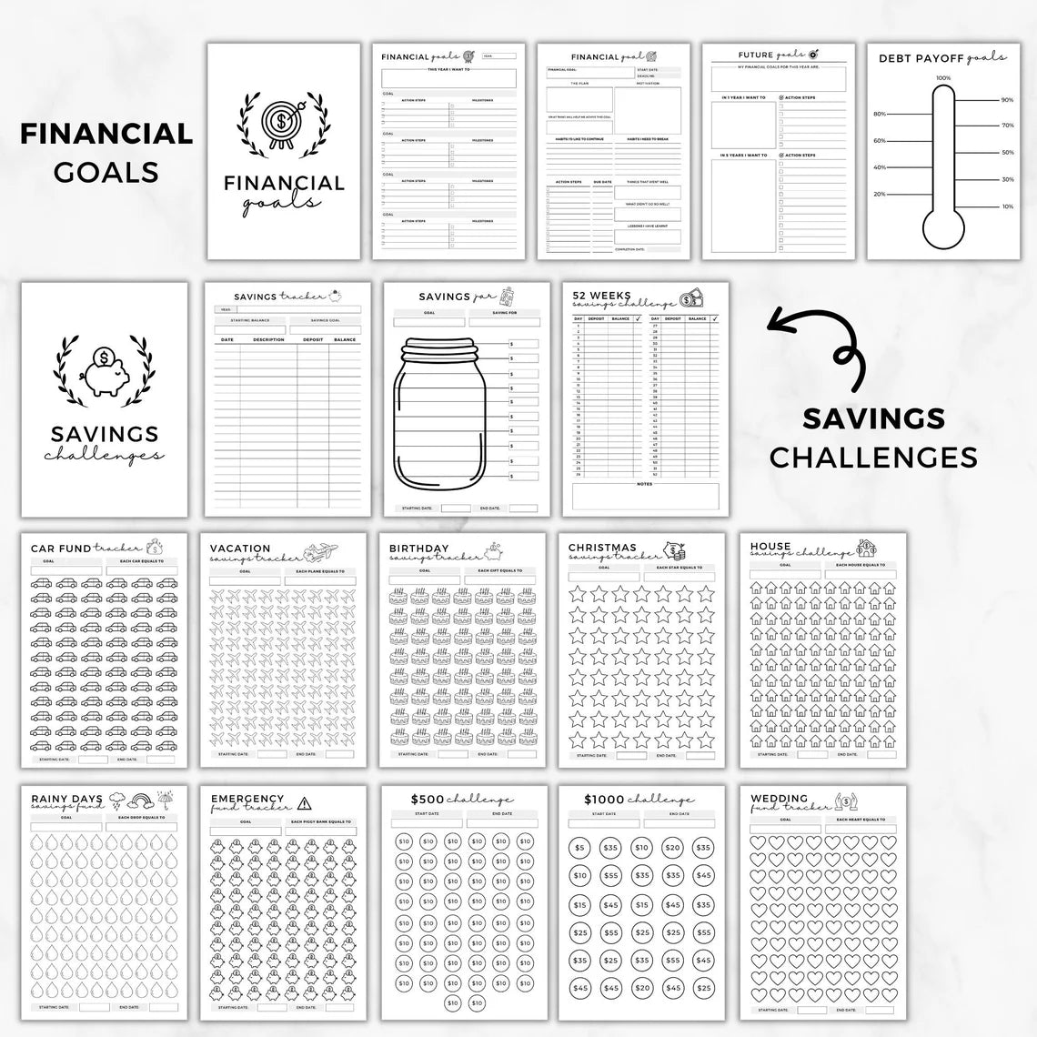 Printable Finance Planner